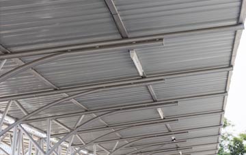 installing Folke metal roofing