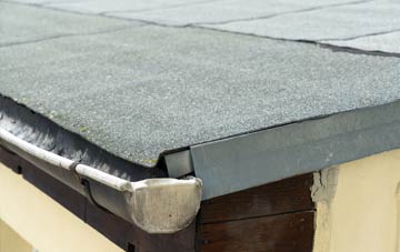 repair or replace Folke flat roofing?