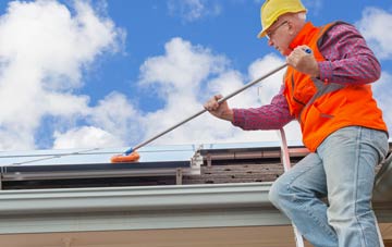 Folke soft wash roof cleaning